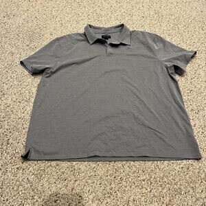 Kit & Ace Men's Gray Polo Shirt Sz XXL Preppy Casual Golf Performance